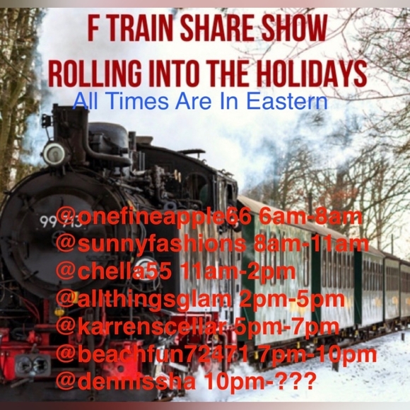 LIVE Thursday 8am est Rolling Into The Holidays Share Show - Picture 3 of 8